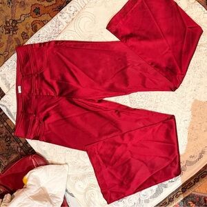 Cache Red Women's  Y2K Pants